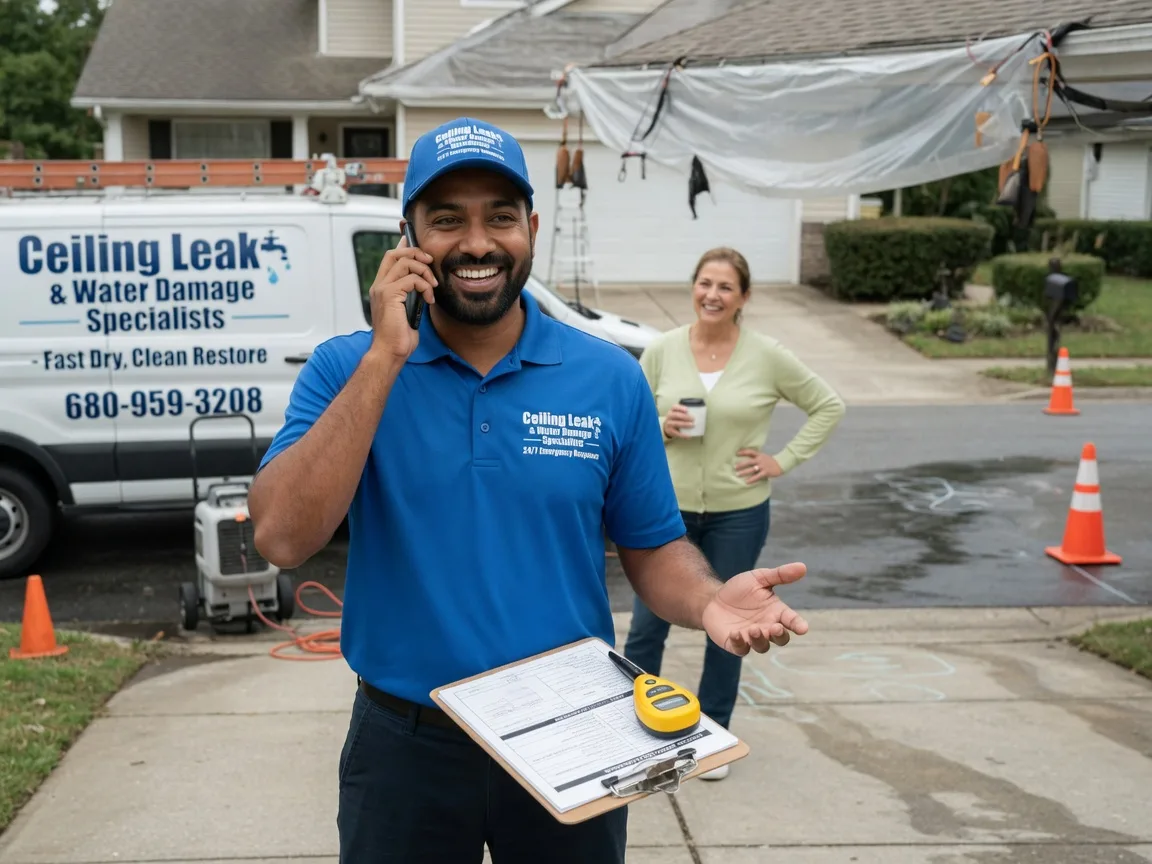 Ceiling Leak Cleanup Ralph, SD FAQs